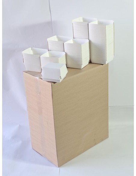 Burger Box - White - (500 pcs)