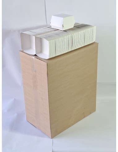 Burger Box - White - (500 pcs)