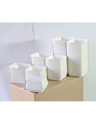Burger Box - White - (500 pcs)
