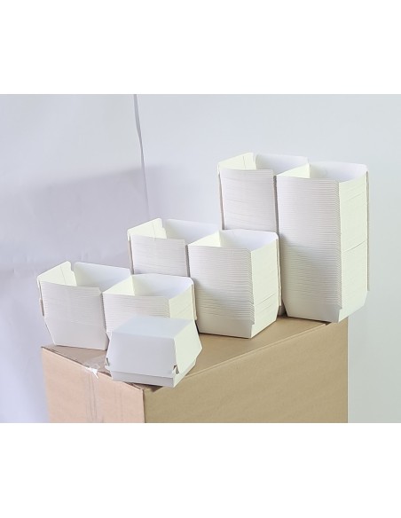 Burger Box - White - (500 pcs)