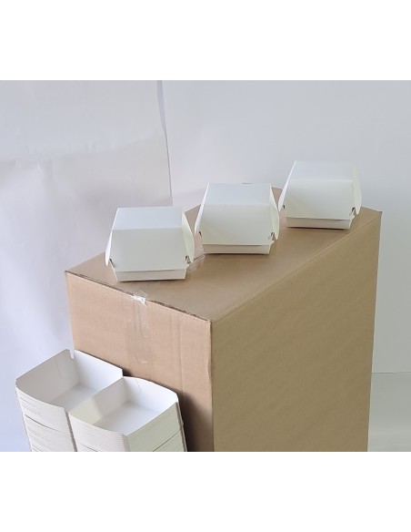 Burger Box White